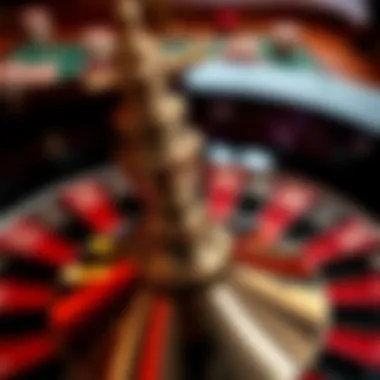 The Psychology of Chance A close-up of a roulette wheel, symbolizing the psychology behind gambling