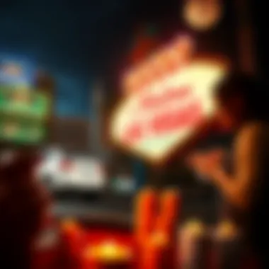 Legends of Las Vegas An illustration depicting famous urban legends associated with Las Vegas