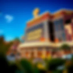 Exterior view of the Golden Nugget Casino