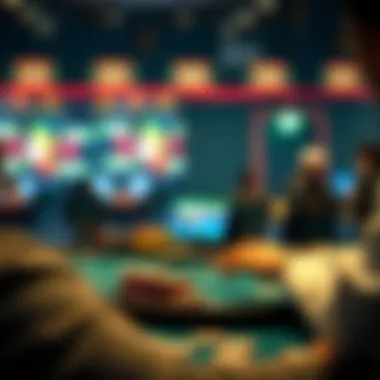 Evolving Online Platforms in Poker A digital platform showcasing online poker dynamics