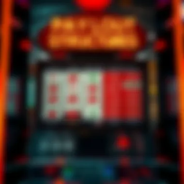 Graphical representation of payout structures and randomness in cherry slot machines.