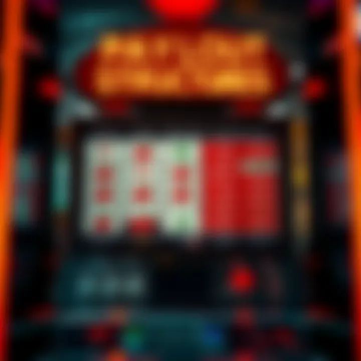 Graphical representation of payout structures and randomness in cherry slot machines.