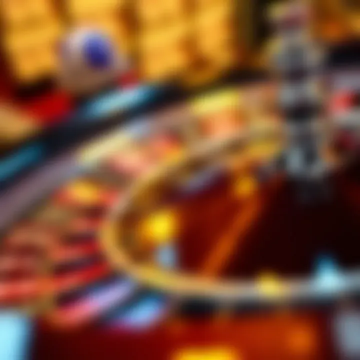 The Thrill of the Roulette Wheel Intricate design of a roulette wheel