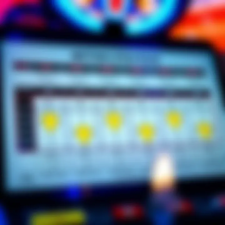 Betting Strategies for Triple Diamond Illustration of a betting strategy chart related to the Triple Diamond slot machine.