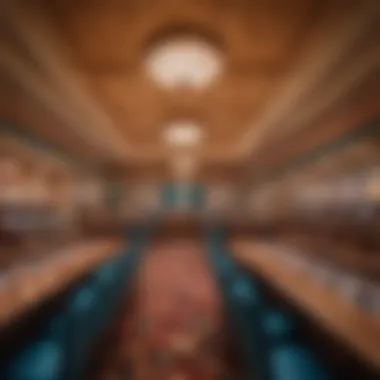 Vibrant Atmosphere of the Bingo Hall Interior view of Turning Stone Bingo Hall showcasing vibrant atmosphere