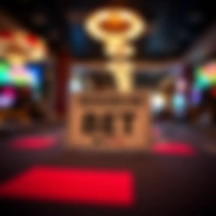 Minimum Bet Signage at a Blackjack Table Blackjack table showcasing minimum bet signage