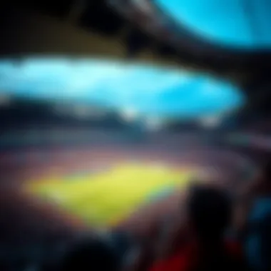 A scenic view of a popular sports stadium in Germany filled with enthusiastic fans.