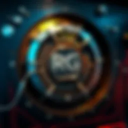 Illustration of a random number generator circuit