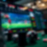 A detailed view of a sports betting platform interface highlighting various sports.