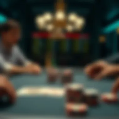 A strategic overview of poker gameplay with hand rankings integrated