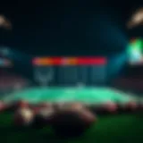 Visual representation of Super Bowl odds