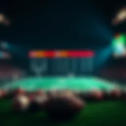 Visual representation of Super Bowl odds