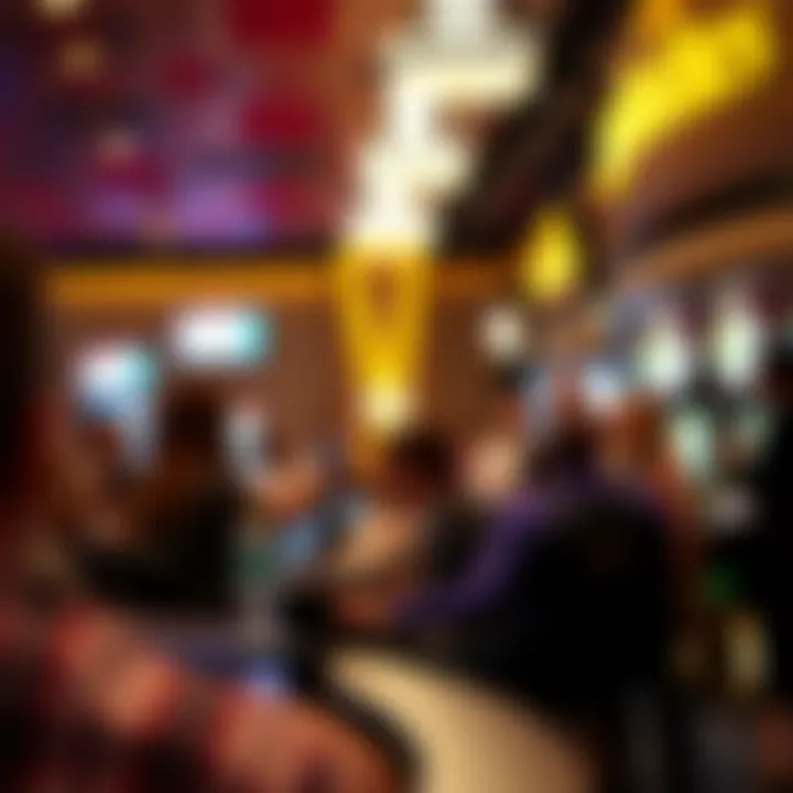 Live entertainment event taking place at the casino